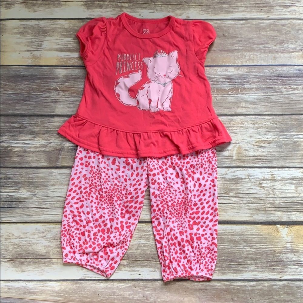 Carter’s Cat Princess Pajama Set